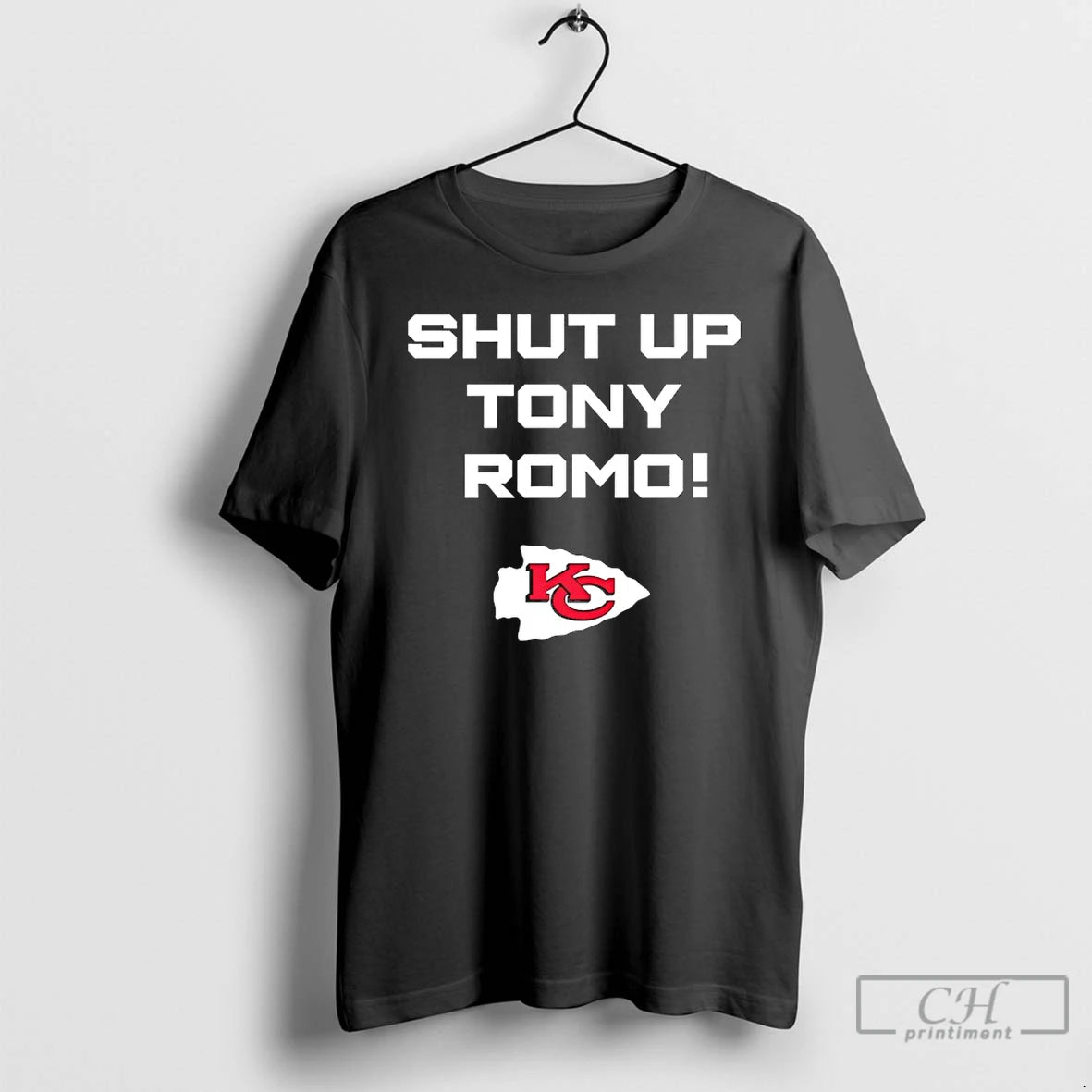 Classic Shut Up Tony Romo Kansas City Chiefs T-Shirts, Hoodie, Sweatshirt | WearSparks.com