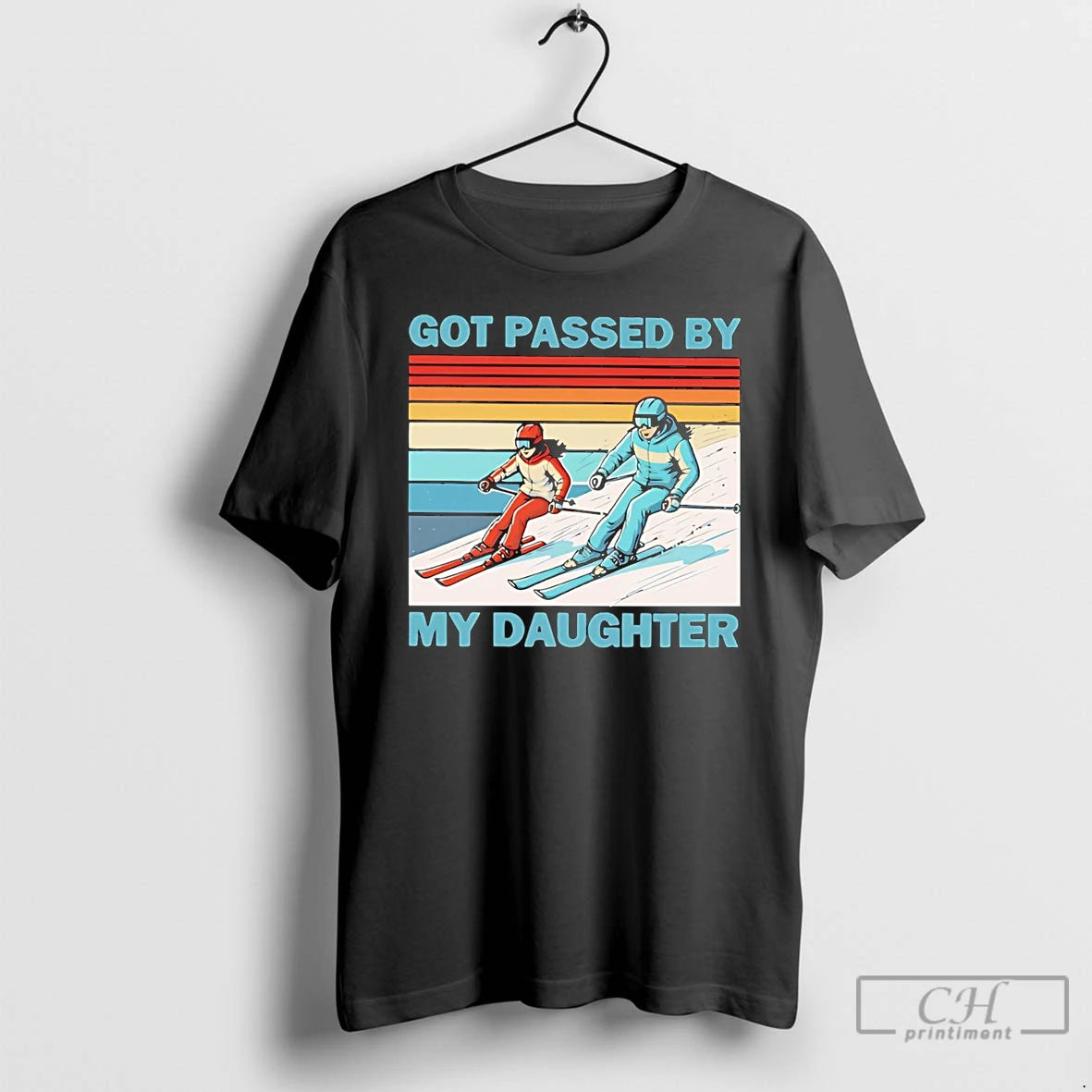 Classic Skiing Got Passed By My Daughter T-Shirts, Hoodie, Sweatshirt | WearSparks.com