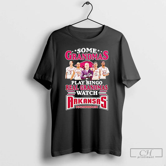 Classic Some Grandmas Play Bingo Real Grandmas Watch Arkansas Razorbacks