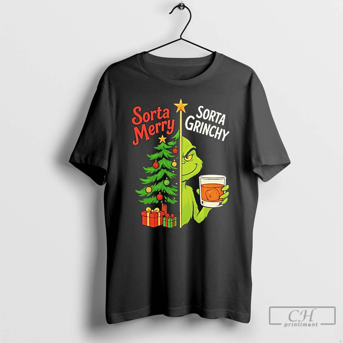 Classic Sorta Merry Sorta Grinchy Christmas T-Shirts, Hoodie, Sweatshirt | WearSparks.com