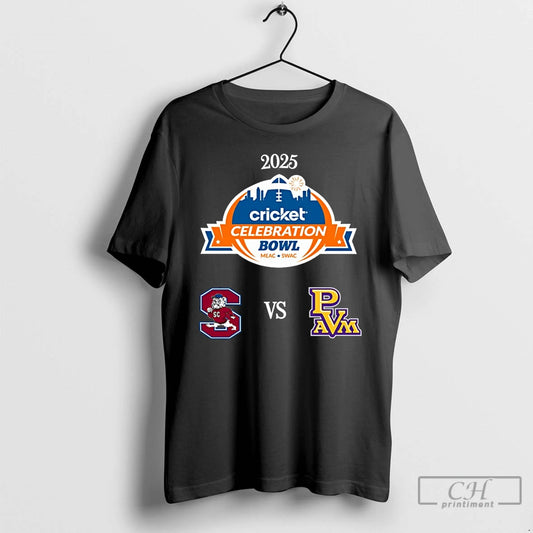 Classic South Carolina State Bulldogs Vs Prairie View Am Panthers 2025 Celebration Bowl Mercedes Benz T-Shirts, Hoodie,...