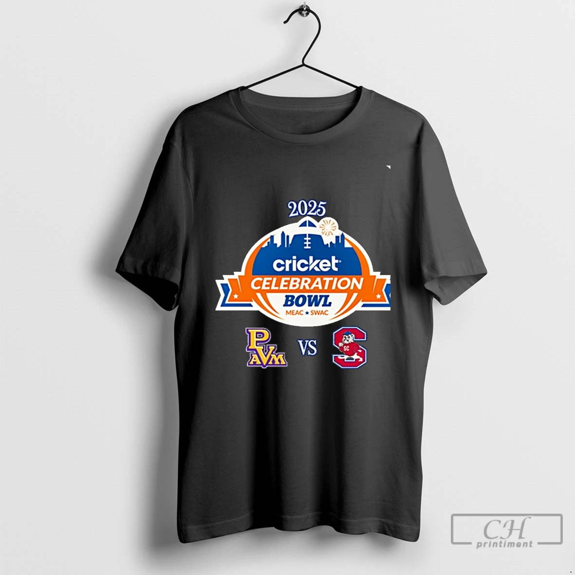 Classic South Carolina State Vs Prairie View Am 2025 Cricket Celebration Bowl Chriast T Shirts Hoodie, Sweatshirt