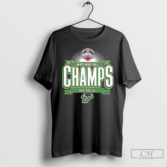 Classic South Florida Bulls 2026 American Conference Mens Basketball Tournament Champions Classic T Shirts Sweater