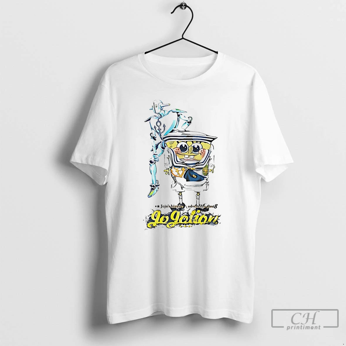 Classic Sponge Jojo Go Golion Cartoon T-Shirts, Hoodie, Sweatshirt | WearSparks.com