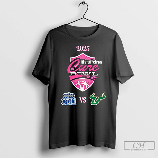 Classic Staffdna Cure Bowl Old Dominion Vs South Florida Matchup At Camping World Stadium In T-Shirts, Hoodie, Sweatshirt
