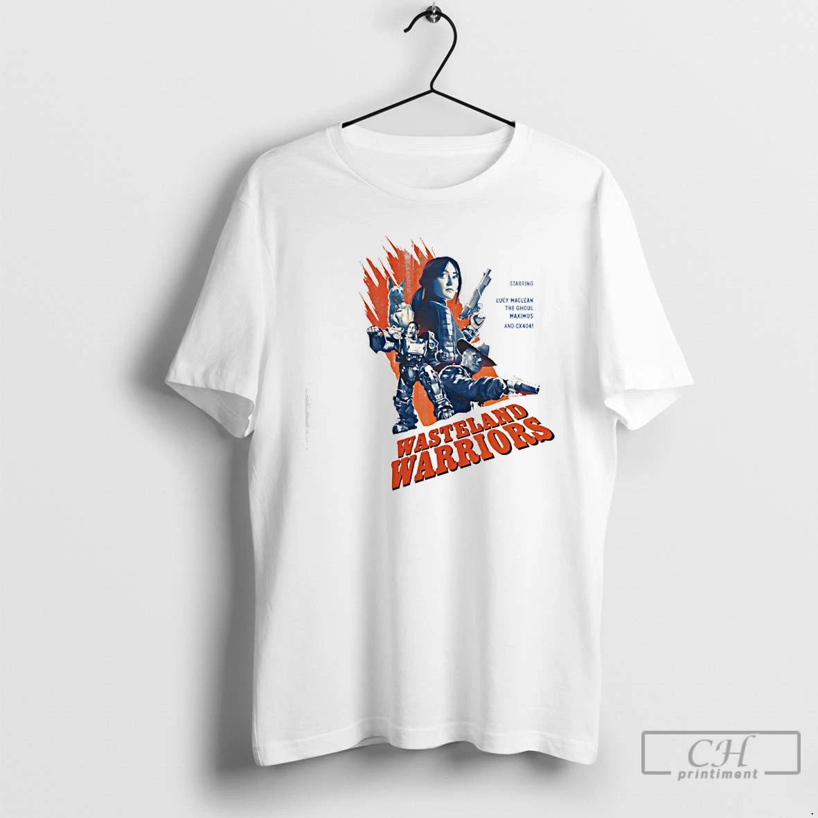 Classic Starring Lucy Maclean The Ghoul Maximus And Cx 404 Fallout Wasteland Warriors T Shirts Hoodie, Sweatshirt