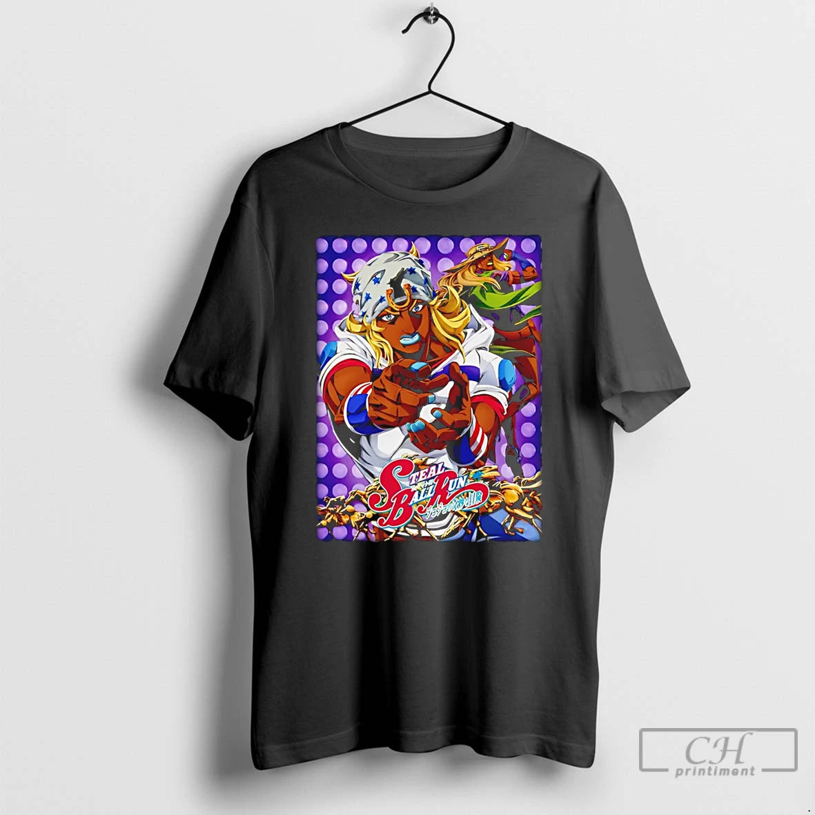 Classic Steal Ball Run Anime Graphic