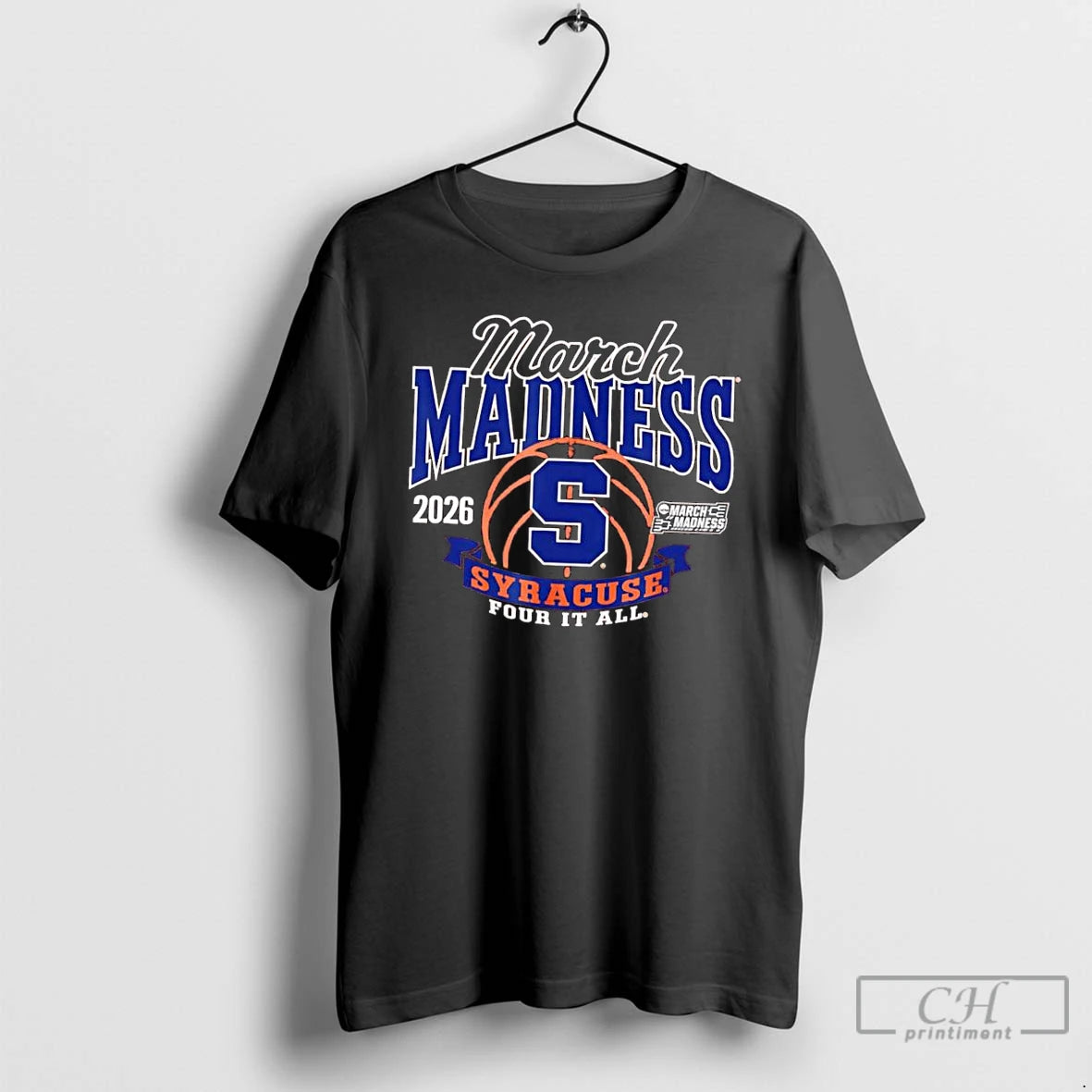 Classic Syracuse Orange 2026 March Madness Ncaa Womens Basketball Logo