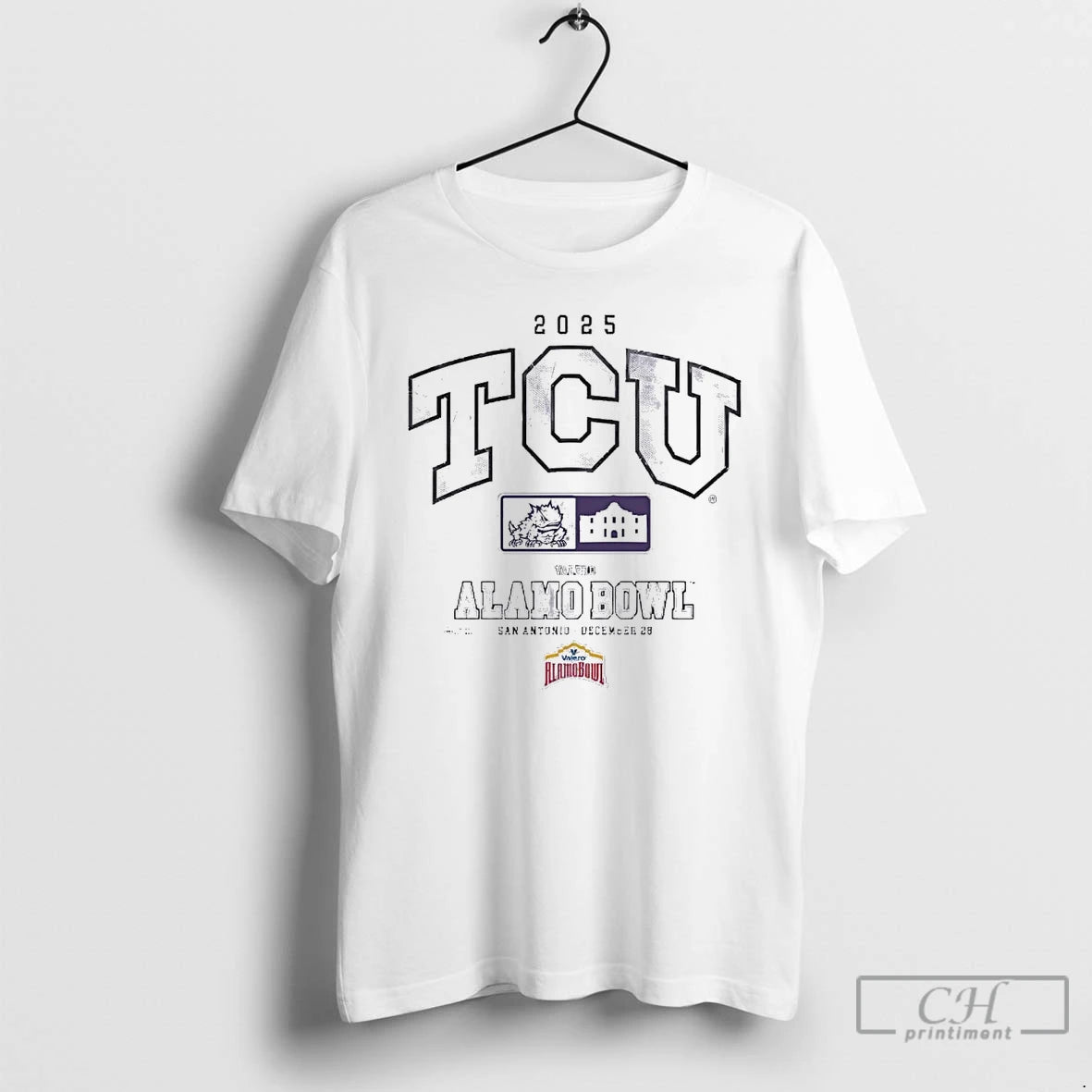 Classic Tcu Horned Frogs 2025 Valero Alamo Bowl San Antonio Christmas T-Shirts, Hoodie, Sweatshirt | WearSparks.com