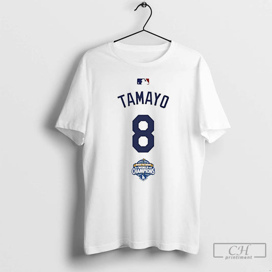 Classic Tamayo 8 Back To Back Champs World Champions T-Shirts, Hoodie, Sweatshirt | WearSparks.com