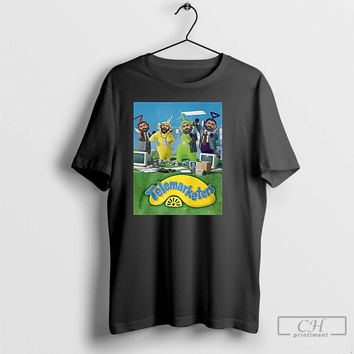 Classic Telemarketers X Teletubbies Parody T-Shirts, Hoodie, Sweatshirt | WearSparks.com