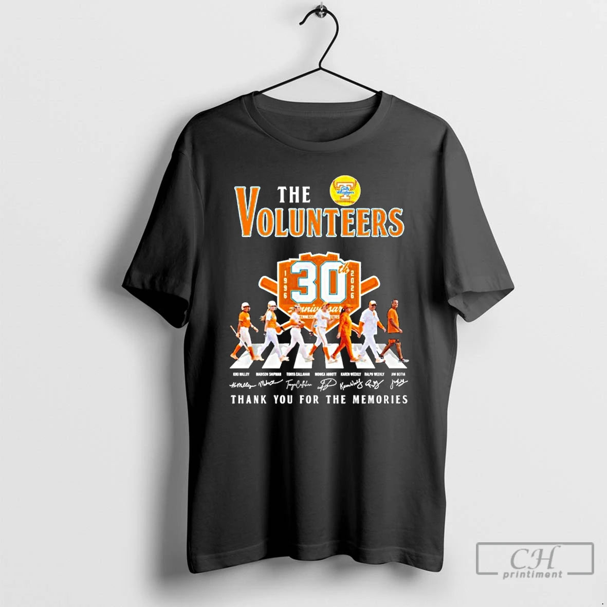 Classic Tennessee Lady Volunteers Softball 30th Anniversary 1996 2026 Thank You