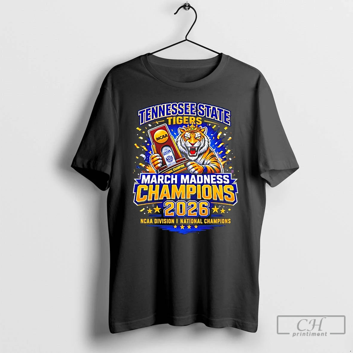 Classic Tennessee State Tigers Ncaa March Madness 2026 Championship Mascot