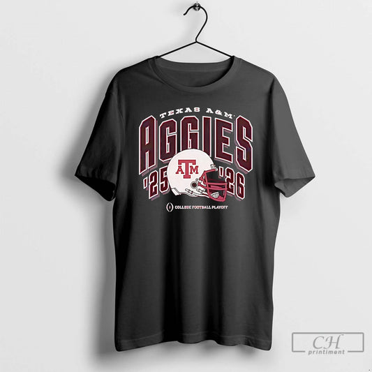 Classic Texas Am Aggies Football 2025 Cfp Bound Helmet T-Shirts, Hoodie, Sweatshirt | WearSparks.com