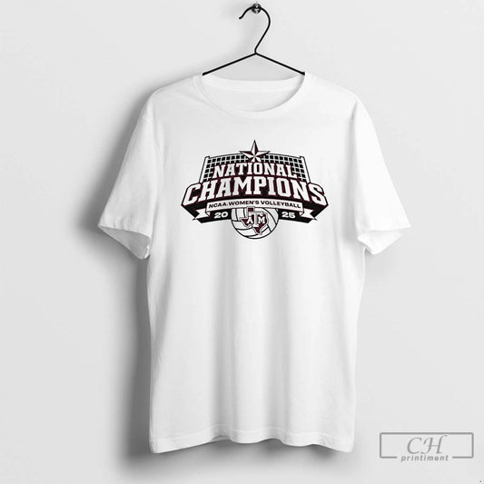 Classic Texas Am Aggies Womens Volleyball 2025 National Champs T-Shirts, Hoodie, Sweatshirt | WearSparks.com
