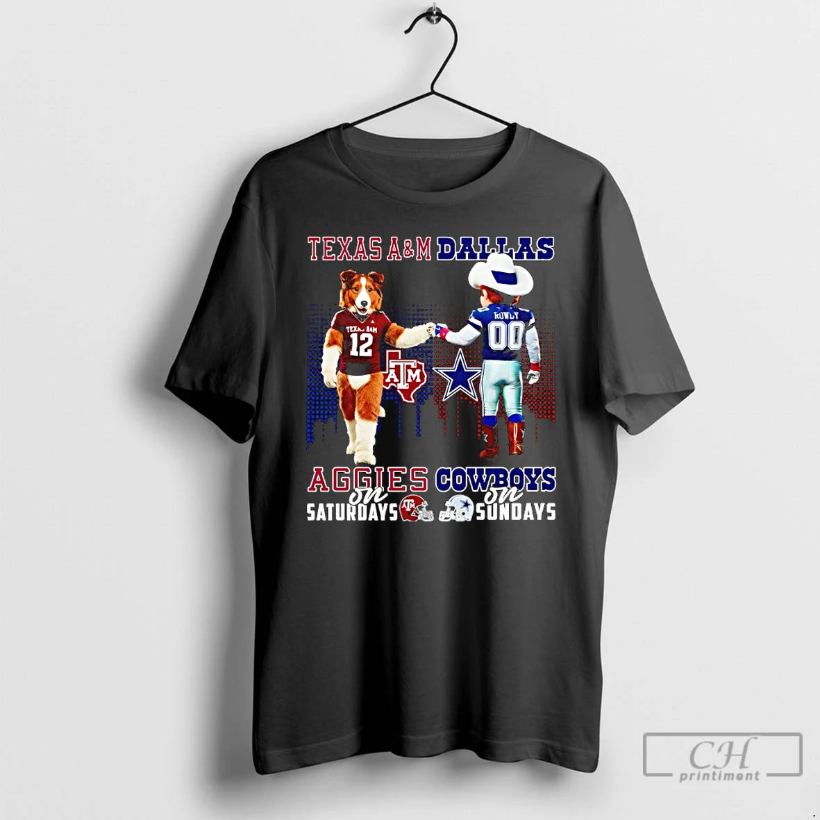 Classic Texas Am Aggies On Saturdays X Dallas Cowboys On Sundays Mascot T Shirts Sweater Hoodie, Sweatshirt | WearSparks.com