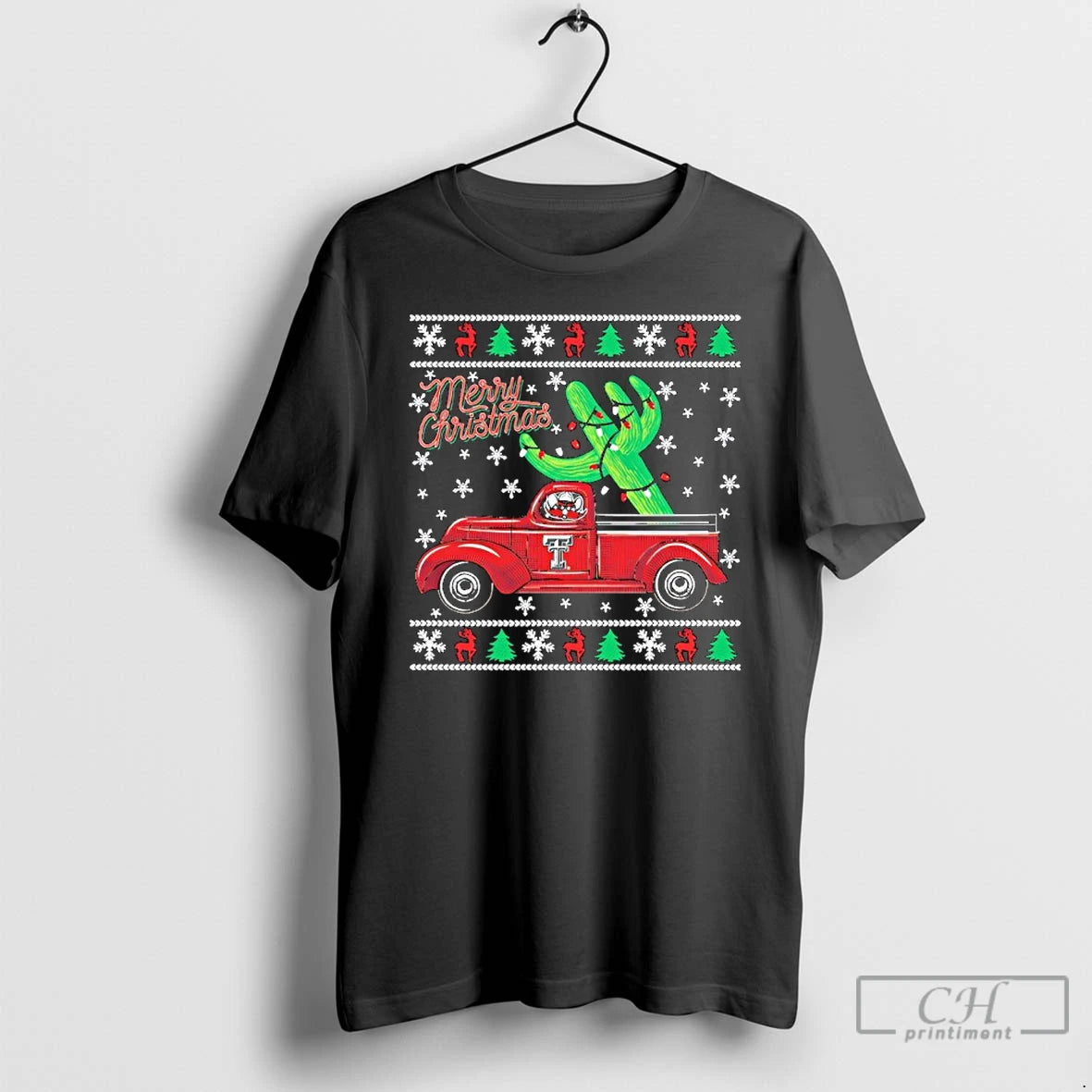 Classic Texas Tech Christmas Cactus Truck T-Shirts, Hoodie, Sweatshirt | WearSparks.com