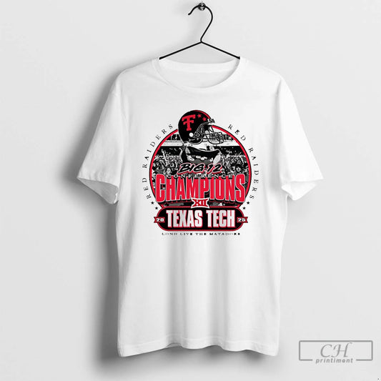 Classic Texas Tech Red Raiders 2025 Big 12 Conference Champions Long Live The Matadors T-Shirts, Hoodie, Sweatshirt