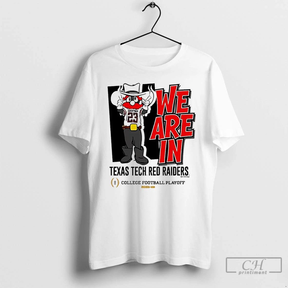Classic Texas Tech Red Raiders 2025 Cfp Bound Mascot We Are In T Shirts Sweater Hoodie, Sweatshirt | WearSparks.com