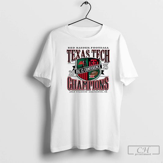 Classic Texas Tech Red Raiders Big 12 Football Champions Att Stadium Arlington Tx T Shirts Hoodie, Sweatshirt