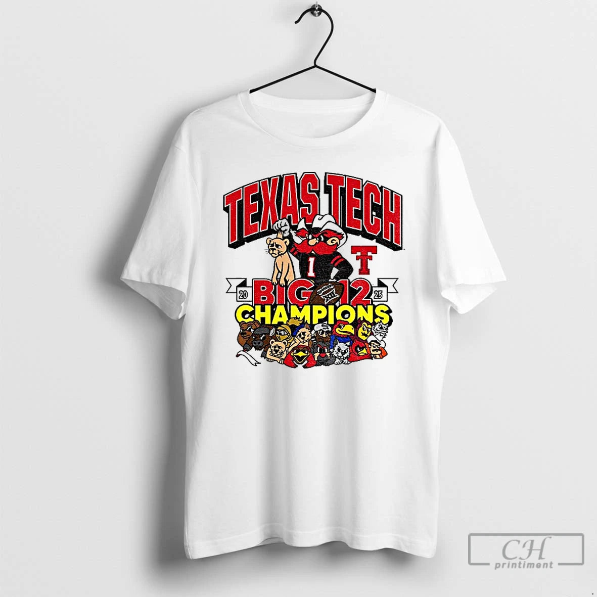 Classic Texas Tech Red Raiders Big 12 Football Champions Cfp T-Shirts, Hoodie, Sweatshirt | WearSparks.com