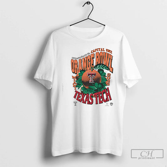 Classic Texas Tech Red Raiders Orange Bowl Game College Football Playoff Miami 2026 T Shirts Hoodie, Sweatshirt