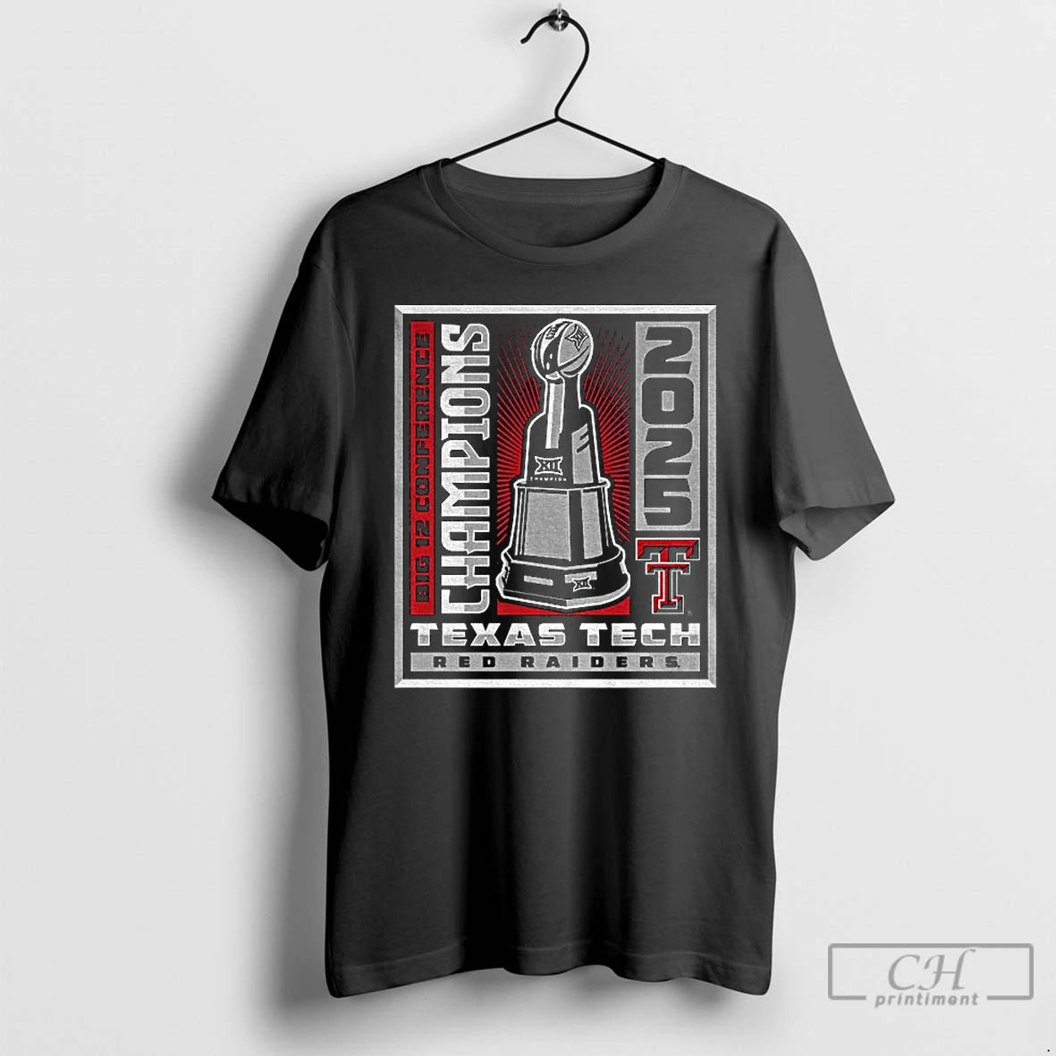 Classic Texas Tech Red Raiders Winner Win Trophy Big 12 Cfp Champion T Shirts Sweater Hoodie, Sweatshirt | WearSparks.com