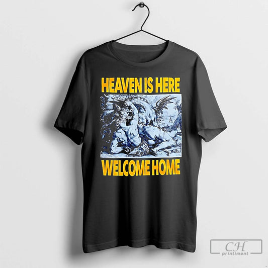 Classic The Dragon Devouring The Companions Of Cadmus Heaven Is Here Welcome Home T Shirts