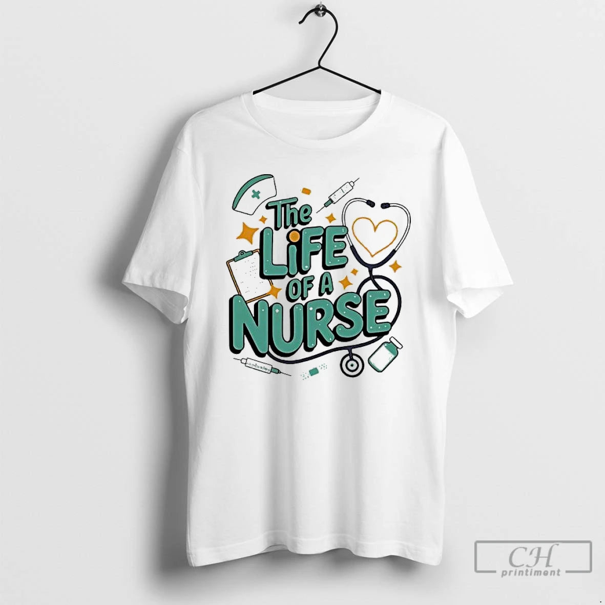 Classic The Life Of A Nurse Design T-Shirts, Hoodie, Sweatshirt | WearSparks.com