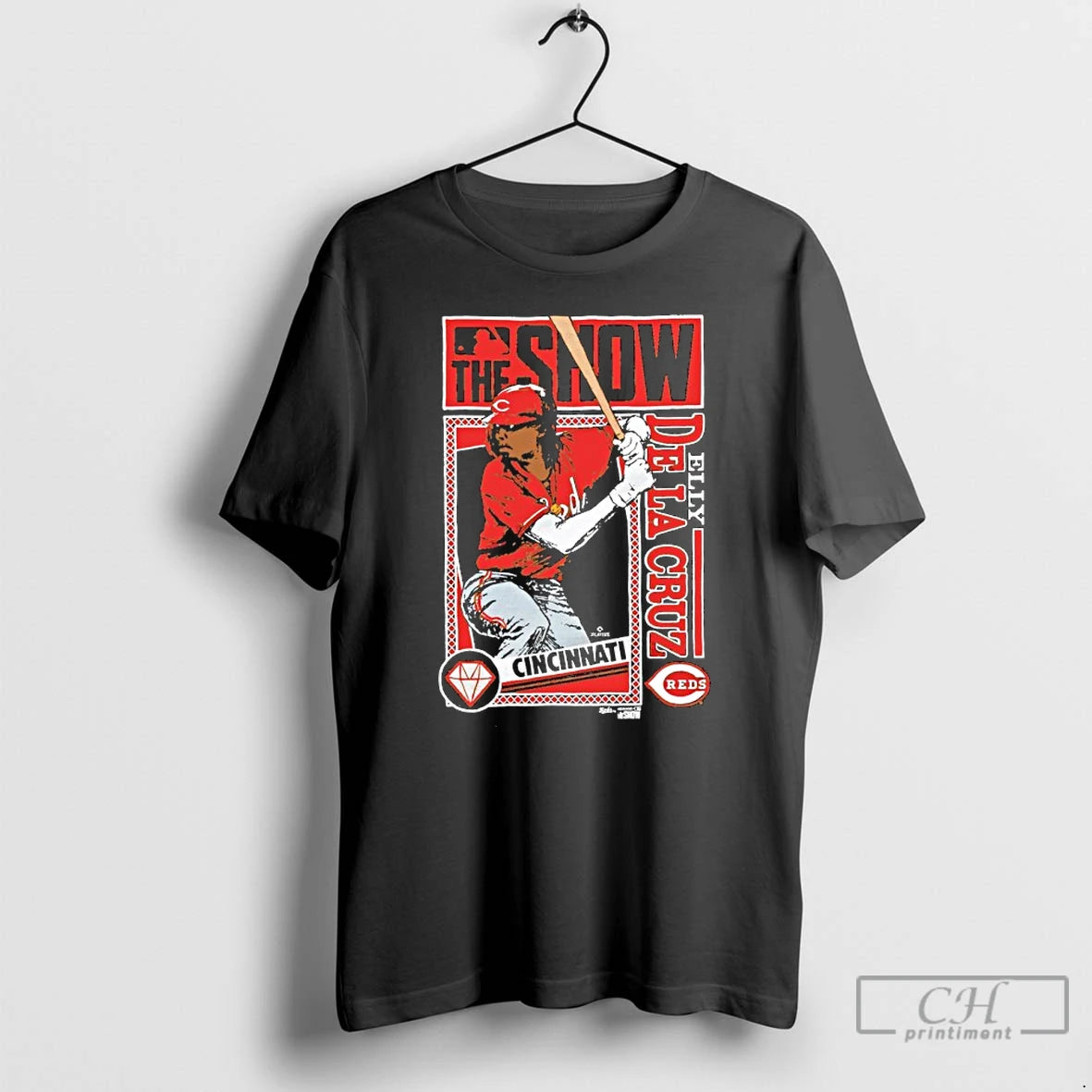 Classic The Show Elly De La Cruz Cincinnati Reds Mlb Baseball Vintage T Shirts Sweater