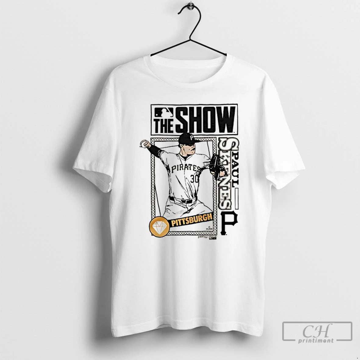 Classic The Show Paul Skenes Pittsburgh Pirates Mlb Baseball Vintage