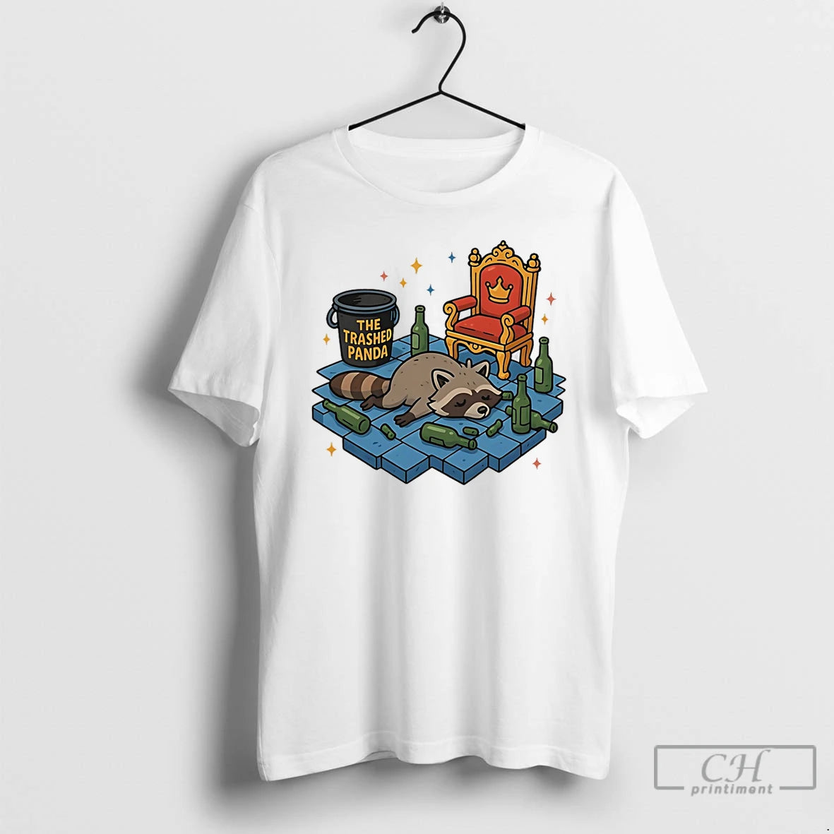 Classic The Trashed Panda Drunk Raccoon T-Shirts, Hoodie, Sweatshirt | WearSparks.com
