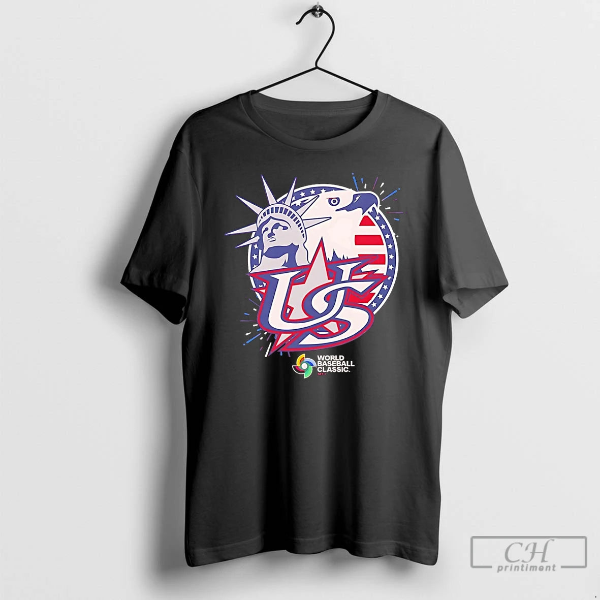 Classic The Usa 2025 World Baseball Classic Scarlet T-Shirts, Hoodie, Sweatshirt | WearSparks.com