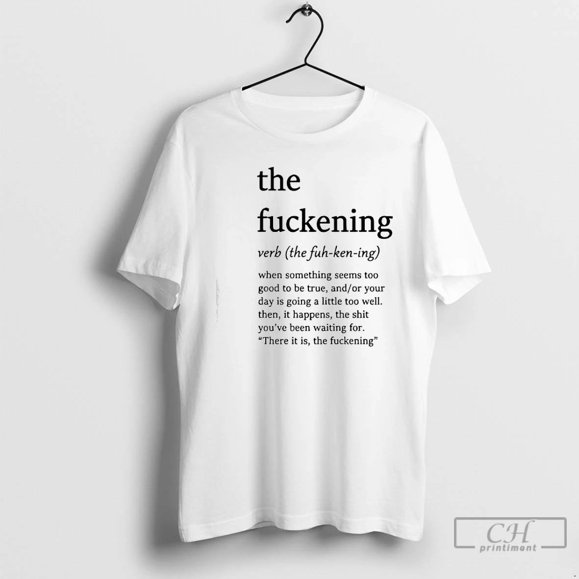Classic The Fuckening The Fuh Ken Ing Verb T-Shirts, Hoodie, Sweatshirt | WearSparks.com