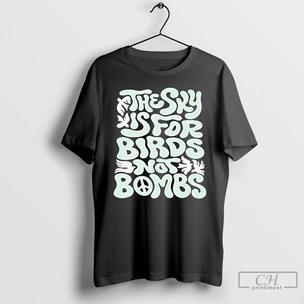 Classic The Sky Is For Birds Not Bombs