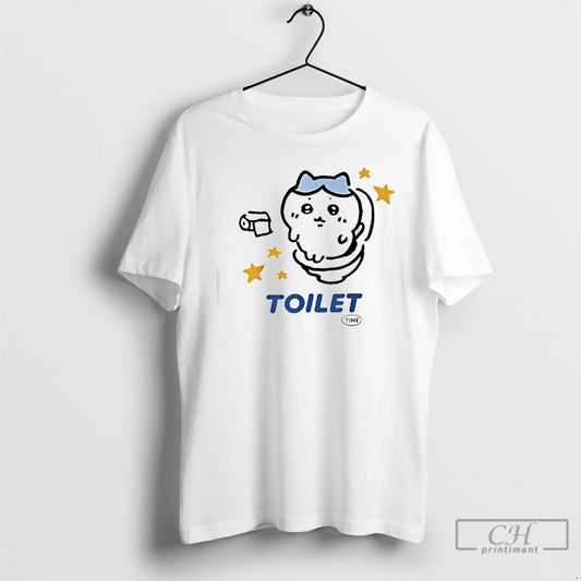 Classic Toilet Time Chikawa Meme T-Shirts, Hoodie, Sweatshirt | WearSparks.com