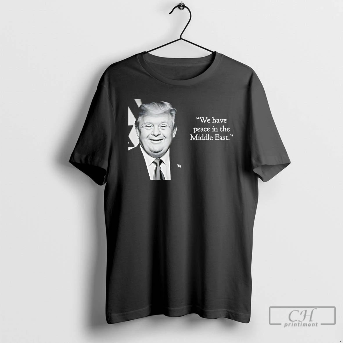 Classic Trump Down Syndrome We Have Peace In The Middle East T-Shirts, Hoodie, Sweatshirt | WearSparks.com