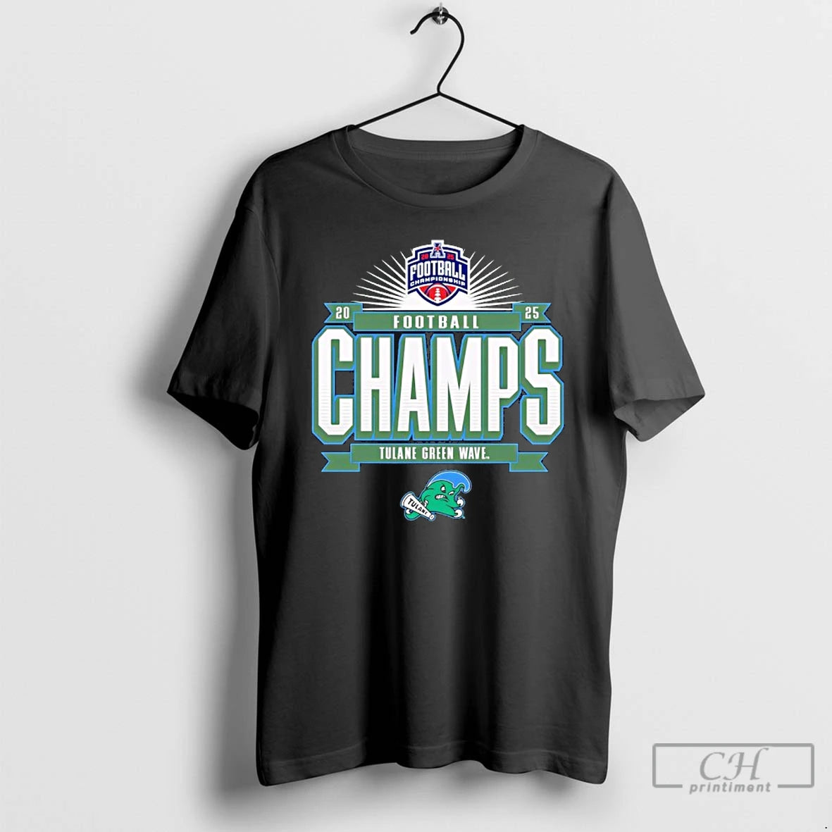 Classic Tulane American Conference Champions 2025 Logo T-Shirts, Hoodie, Sweatshirt | WearSparks.com