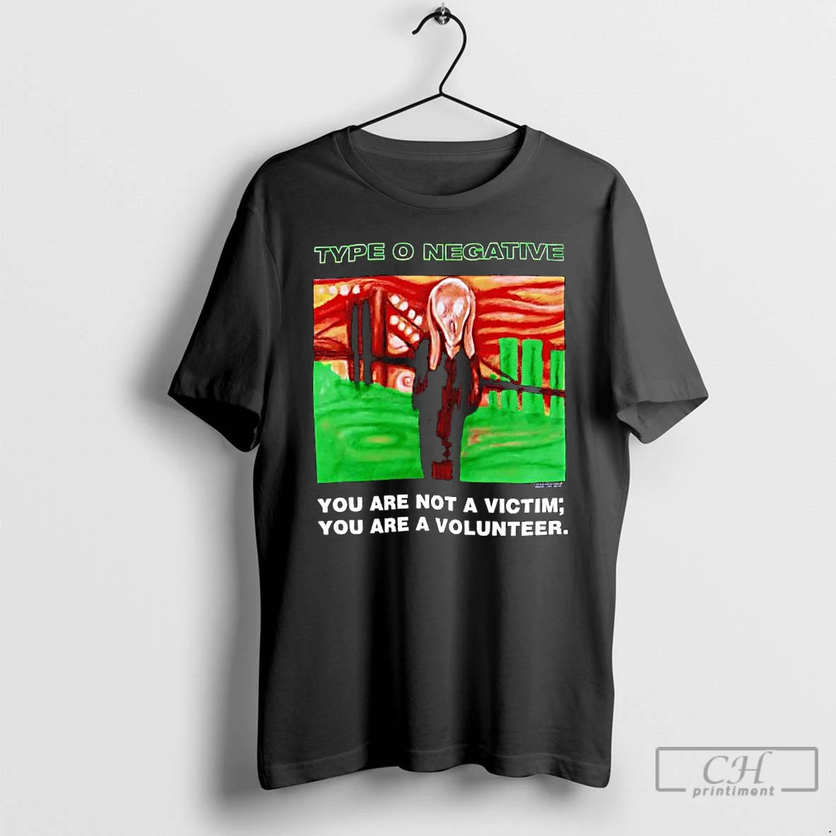 Classic Type O Negative You Are Not A Victim You Are A Volunteer T Shirts
