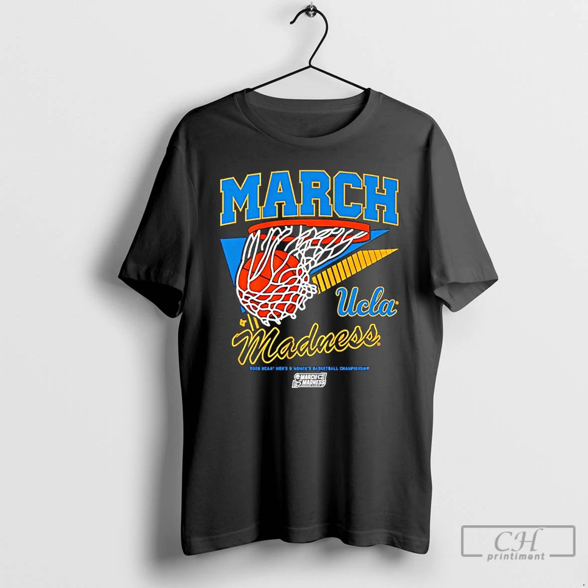 Classic Ucla Bruins 2026 Ncaa Mens And Womens Basketball March Madness Retro Swish T Shirts