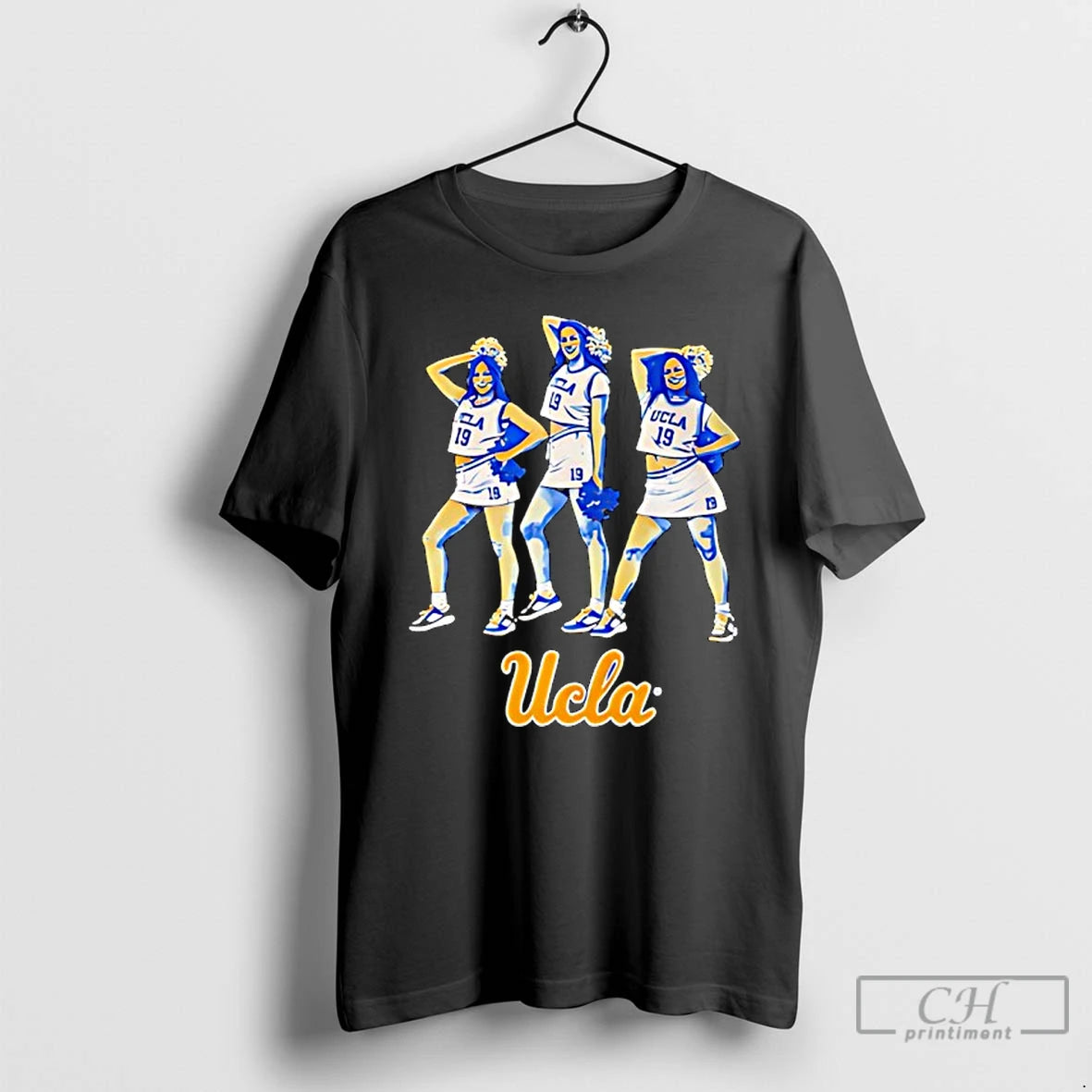 Classic Ucla Bruins Womens Basketball Cheerleading Pom Poms Team Spirit
