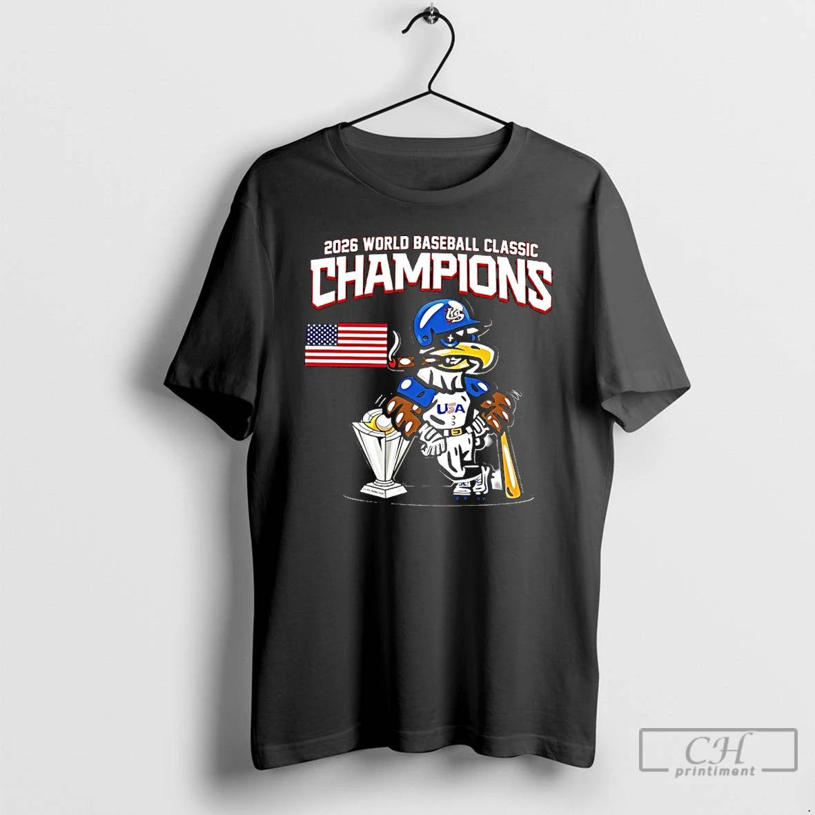 Classic Usa Baseball World Baseball Classic Champions 2026 Mascot