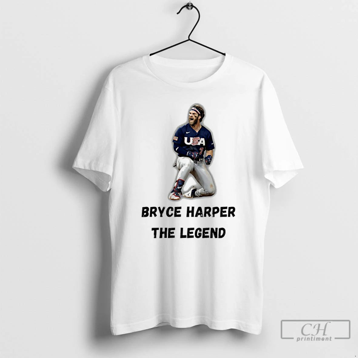 Classic Usa Bryce Harper World Baseball 2026 Graphic