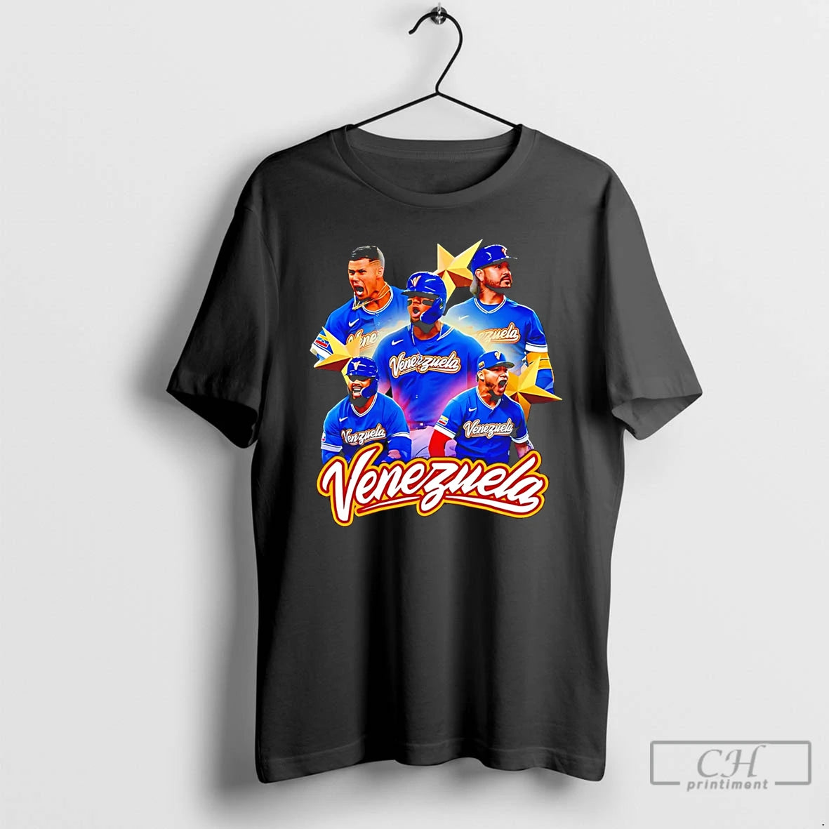 Classic Venezuela Baseball Wbc 2026 Champions Graphic