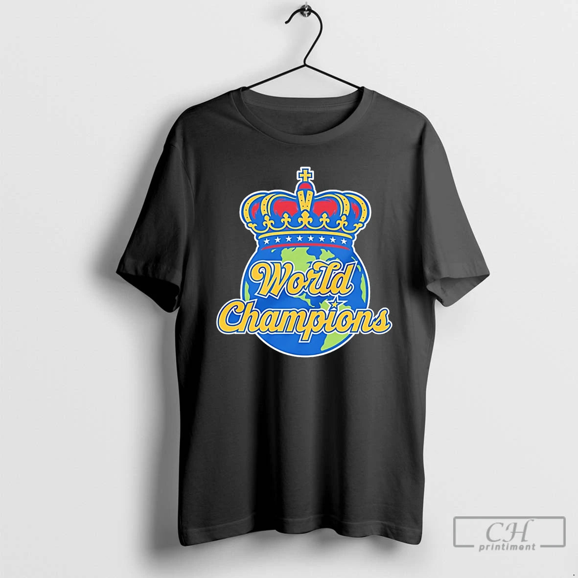 Classic Venezuela Team Baseball World Champs 2026 King Crow