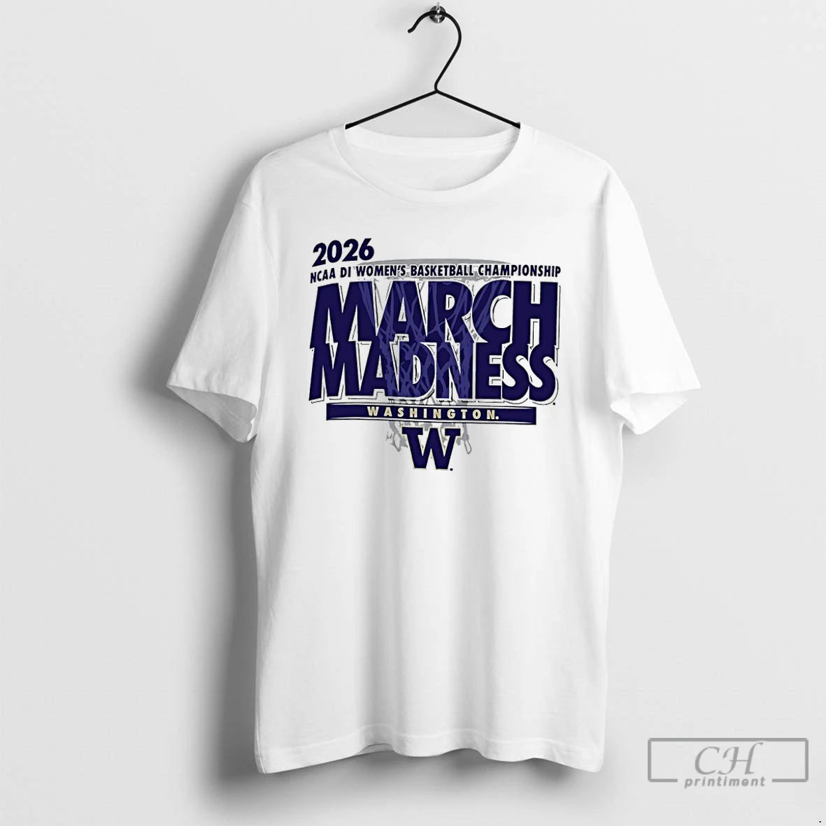 Classic Washington Huskies Womens Basketball Ncaa Di Championship March Madness 2026