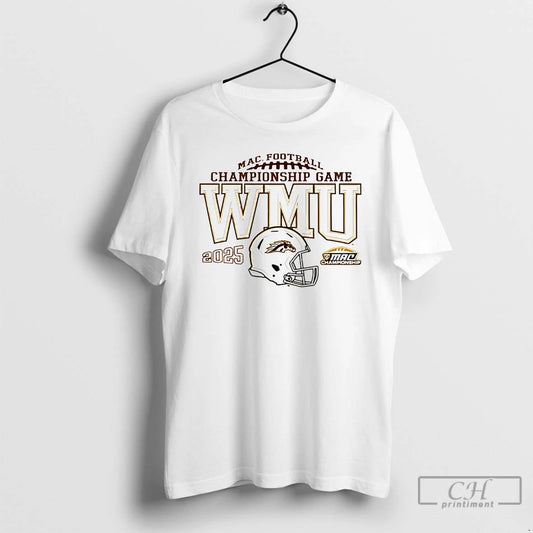 Classic Western Michigan Broncos 2025 Mac Football Championship Game T-Shirts, Hoodie, Sweatshirt | WearSparks.com