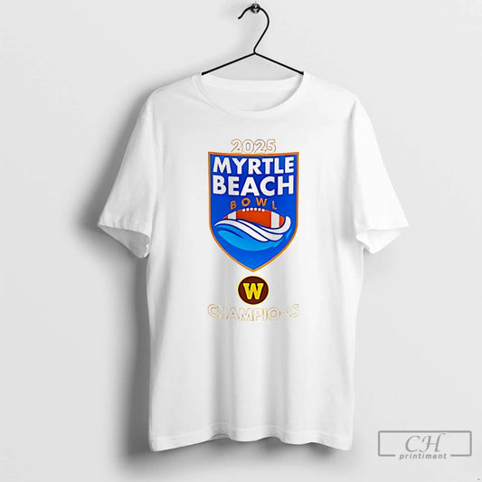 Classic Western Michigan Broncos Wmu 2025 Myrtle Beach Bowl Champions T-Shirts, Hoodie, Sweatshirt | WearSparks.com
