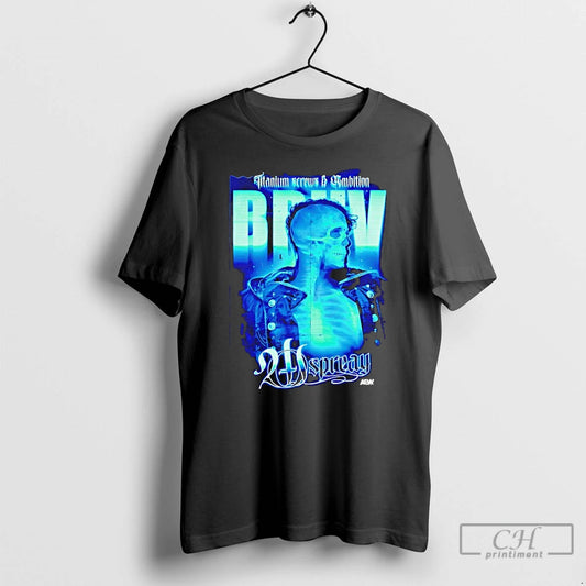 Classic Will Ospreay Aew Titanium Screws And Ambition Graphic