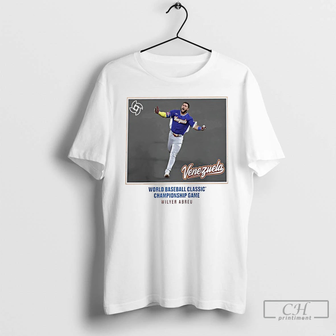 Classic Wilyer Abreu Venezuela Baseball 2026 World Baseball Classic Home Run